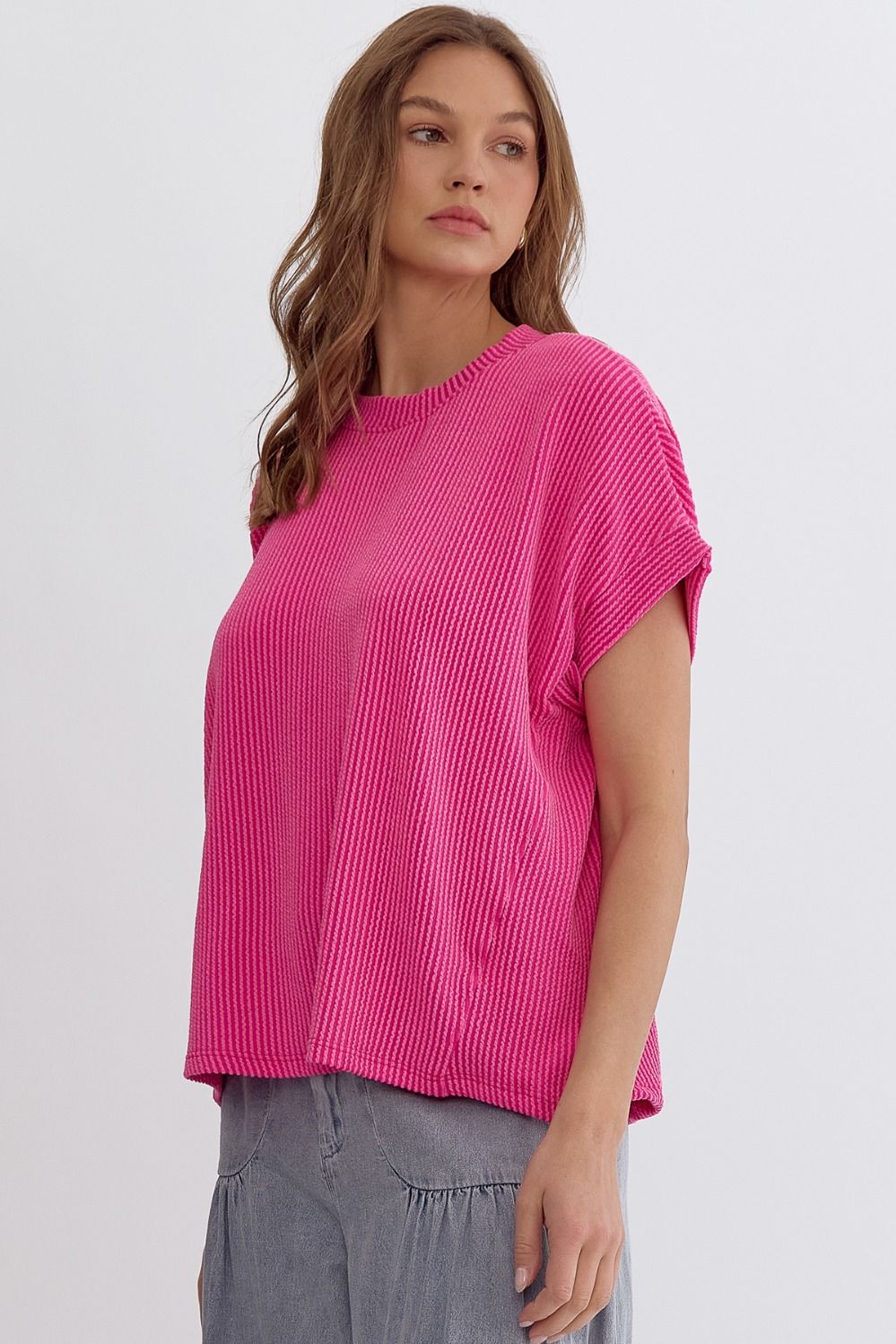 Regina Ribbed Top