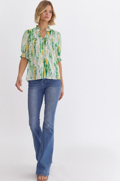 Audrey Button Up Top