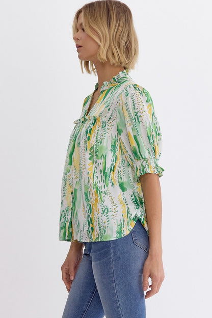 Audrey Button Up Top