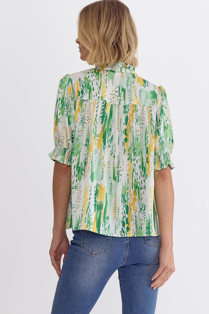 Audrey Button Up Top