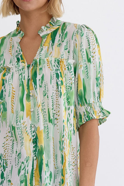 Audrey Button Up Top