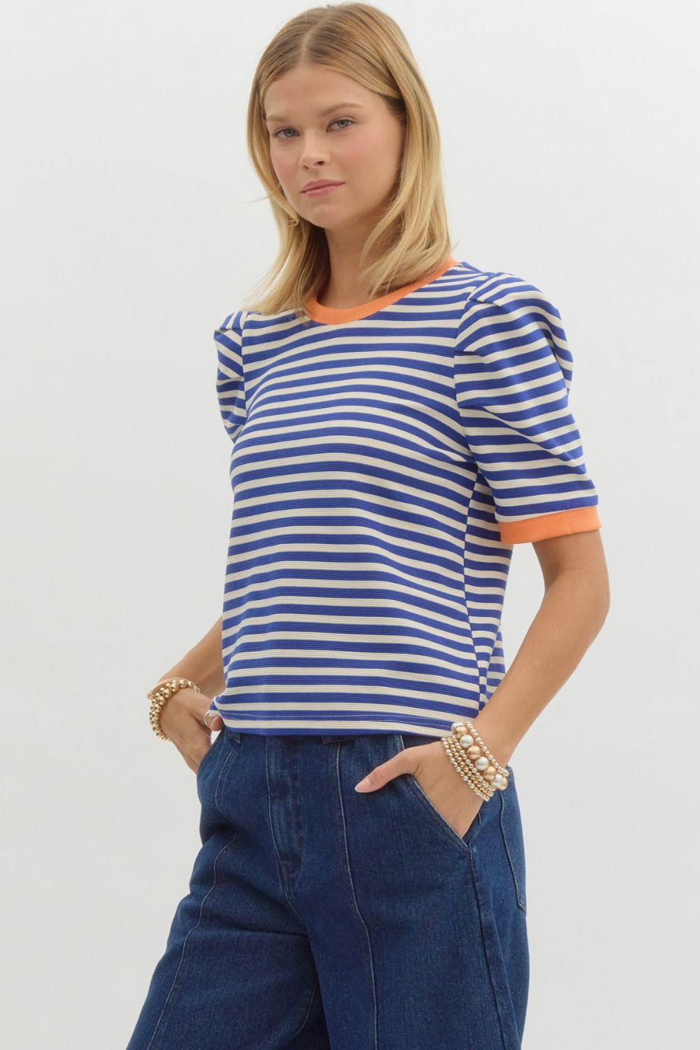 So Cute Stripe Top