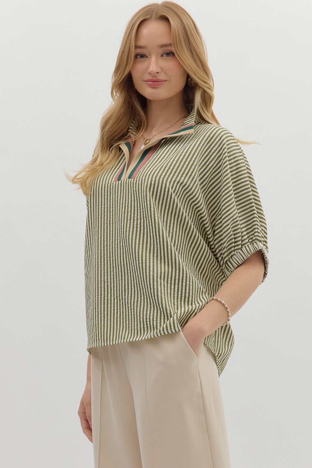 Ridgeview Stripe Top