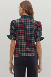 Holly Tartan Top Entro