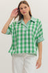 Greenwich Gingham Top Entro