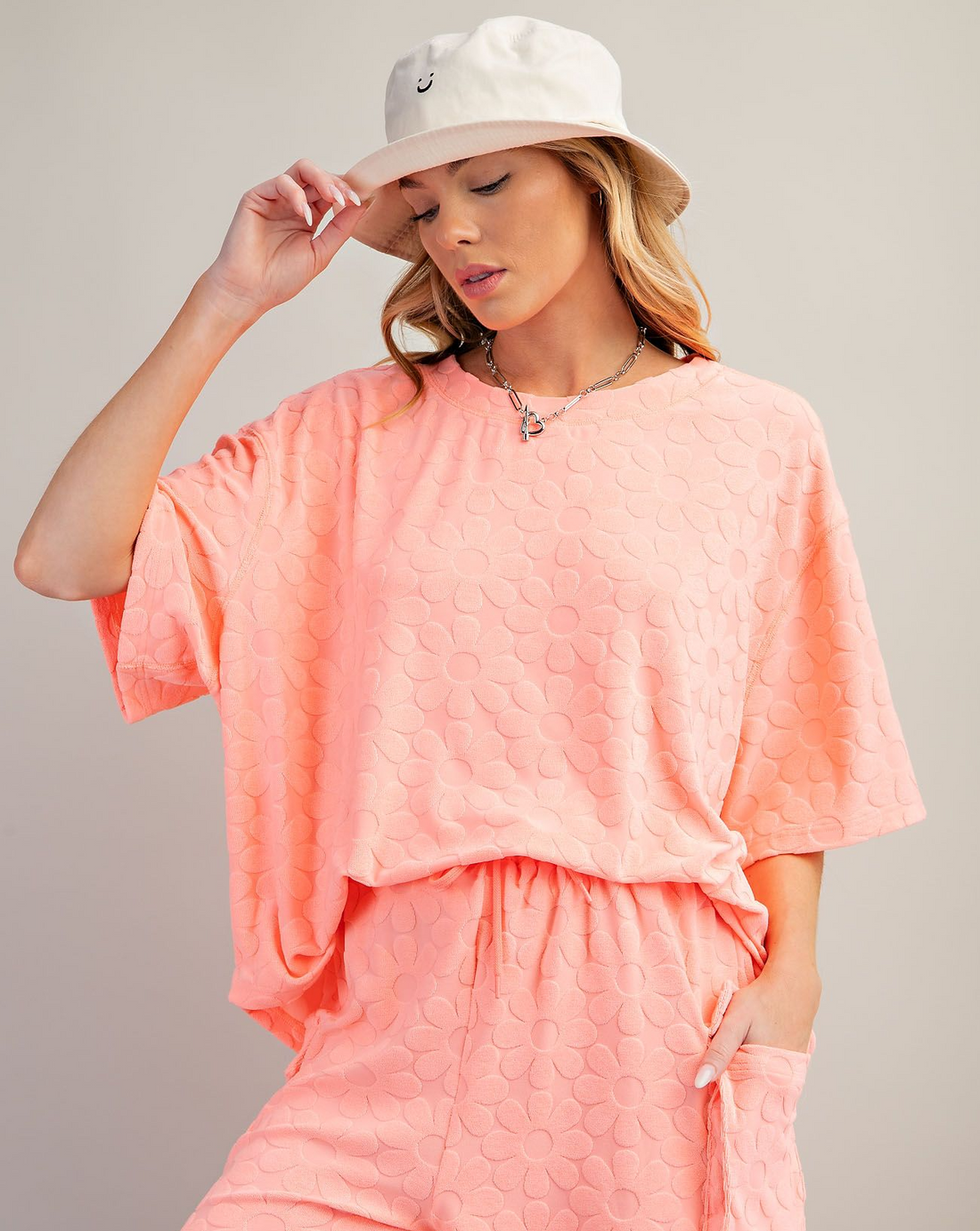 Tana Flower Terry Top