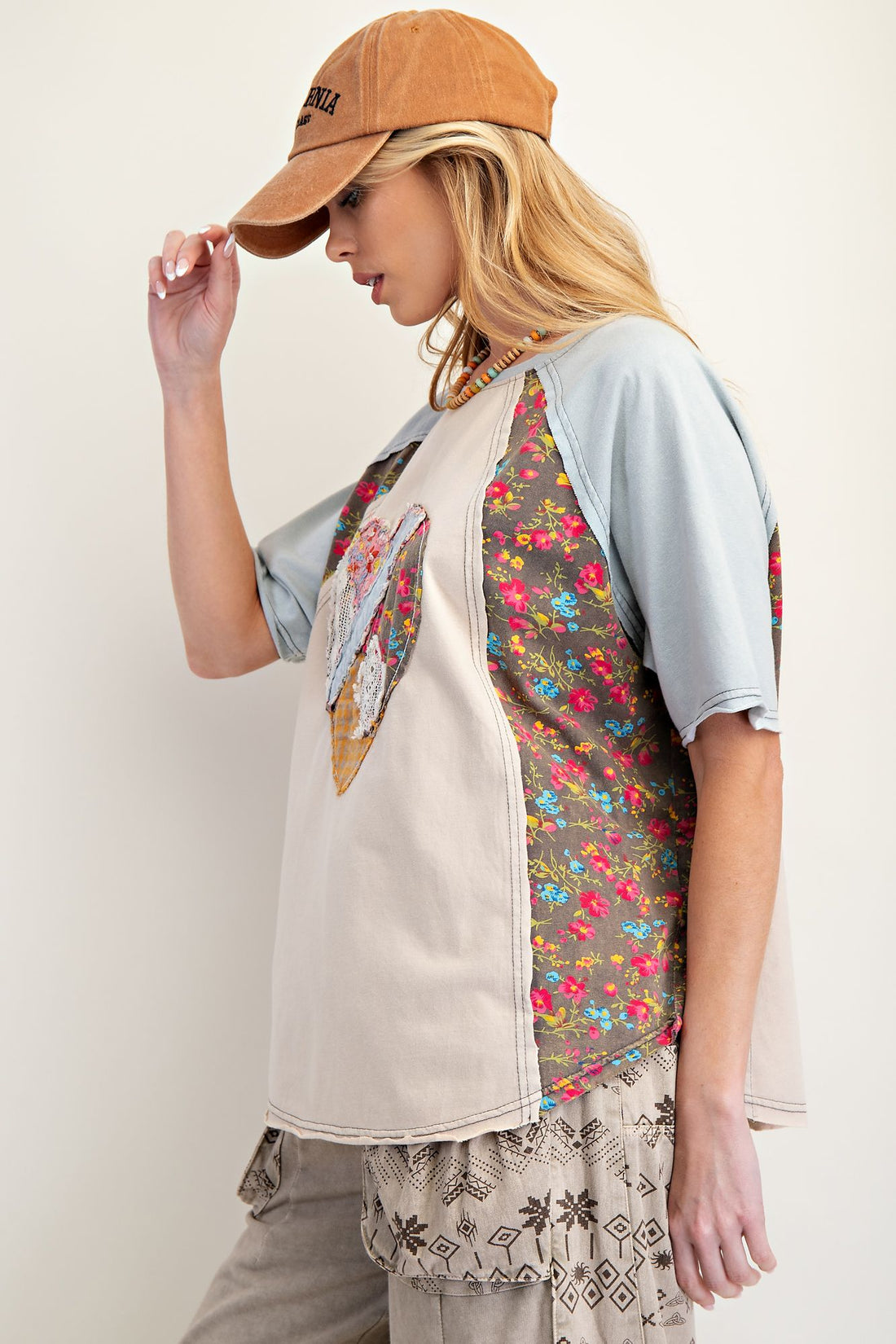 Wildflower Heart Top