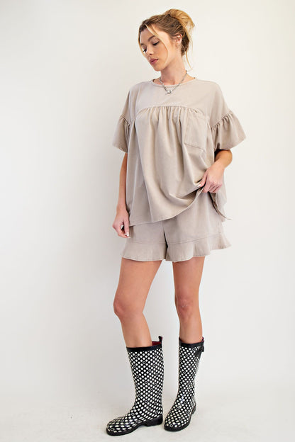Breezy Comfort Babydoll top