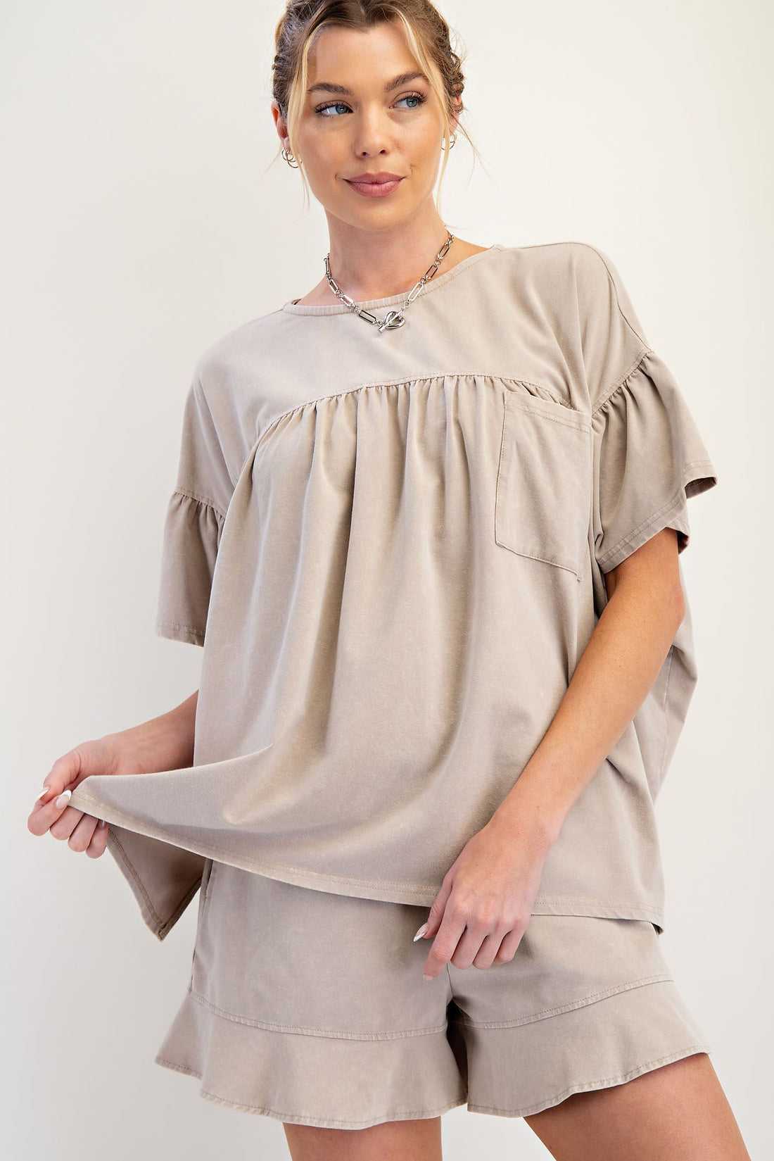 Breezy Comfort Babydoll top
