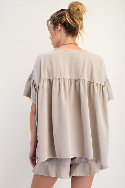 Breezy Comfort Babydoll top