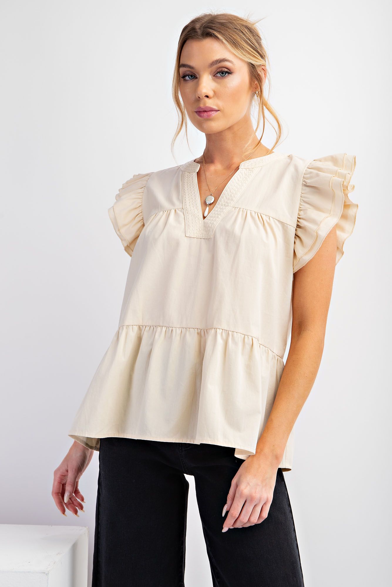Winnie Wing Sleeve Top