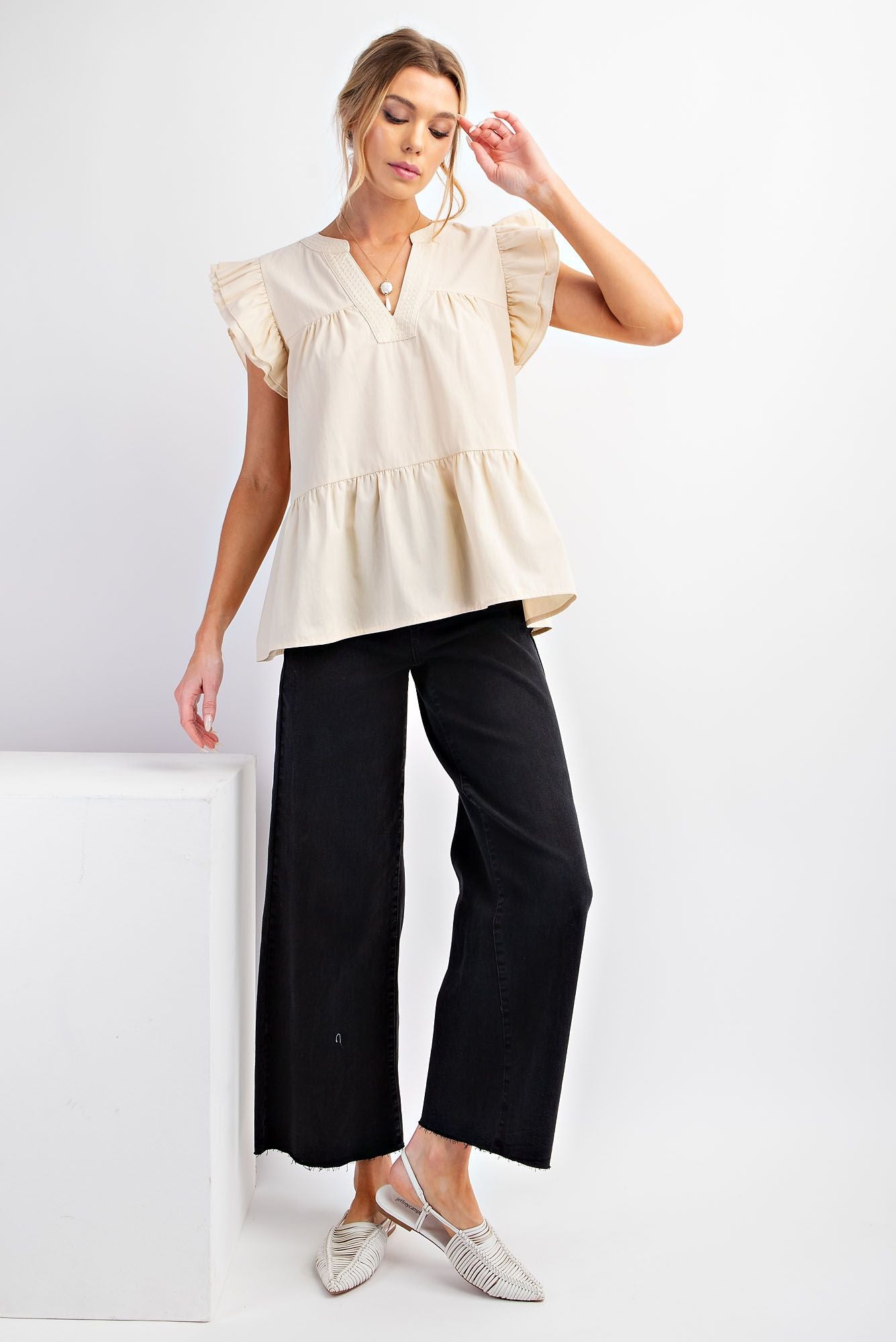 Winnie Wing Sleeve Top