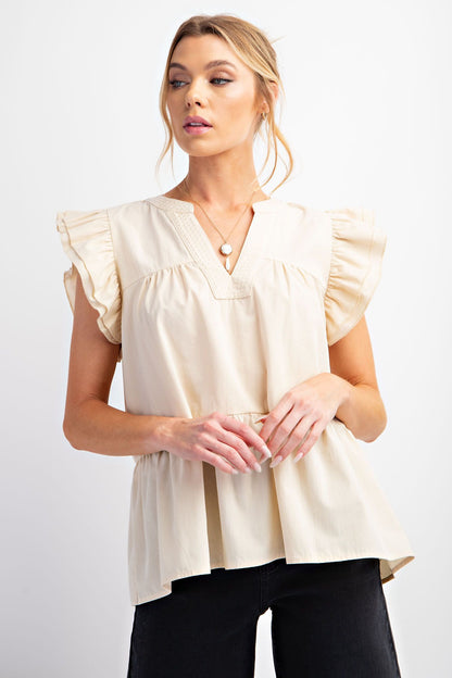 Winnie Wing Sleeve Top