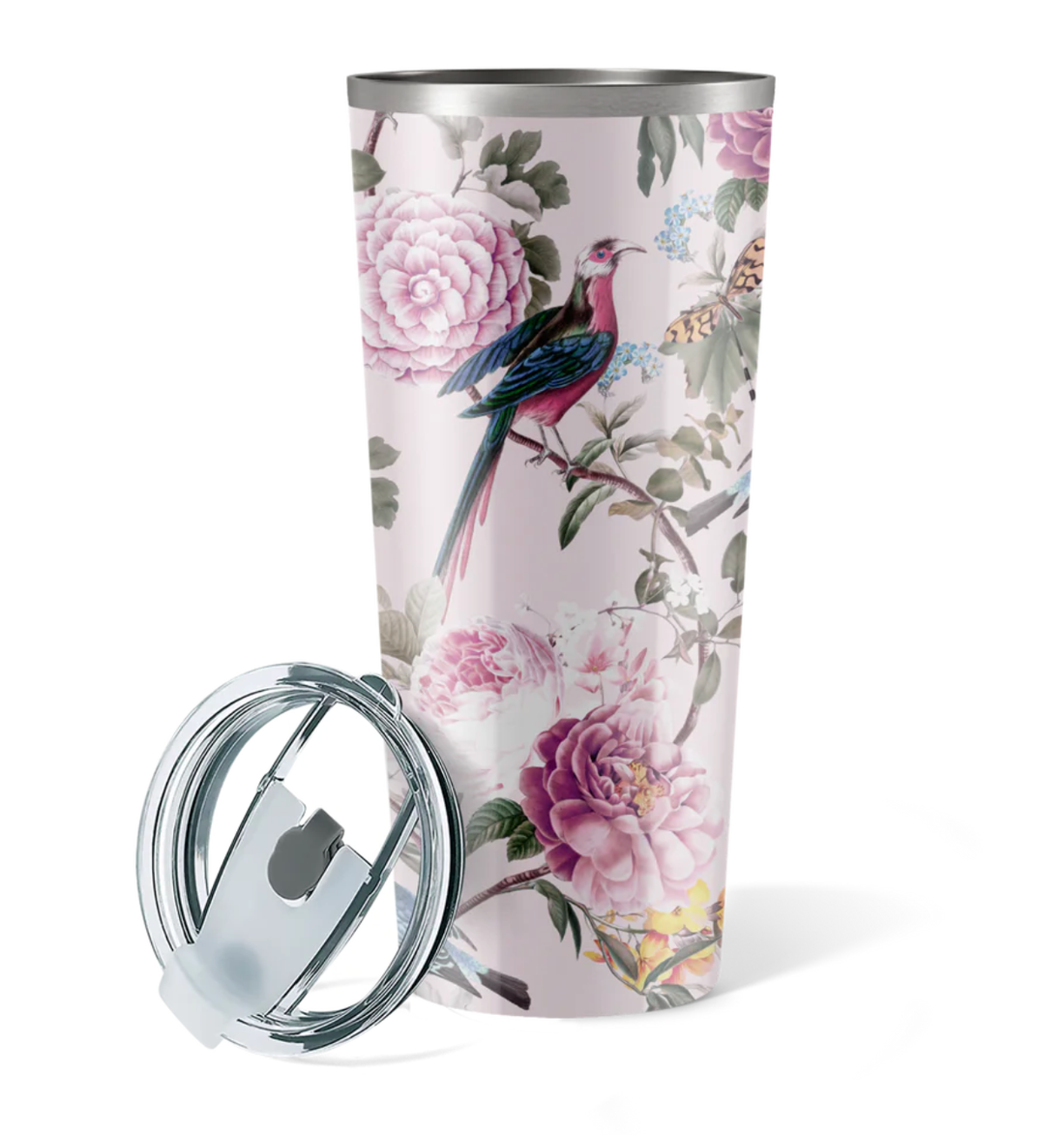 Blush Garden Songbird Tumbler