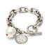 Cuero Bracelet- gold and silver Yochi NY