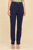 Waters Edge Straight Leg Pants - Navy Dear Scarlet