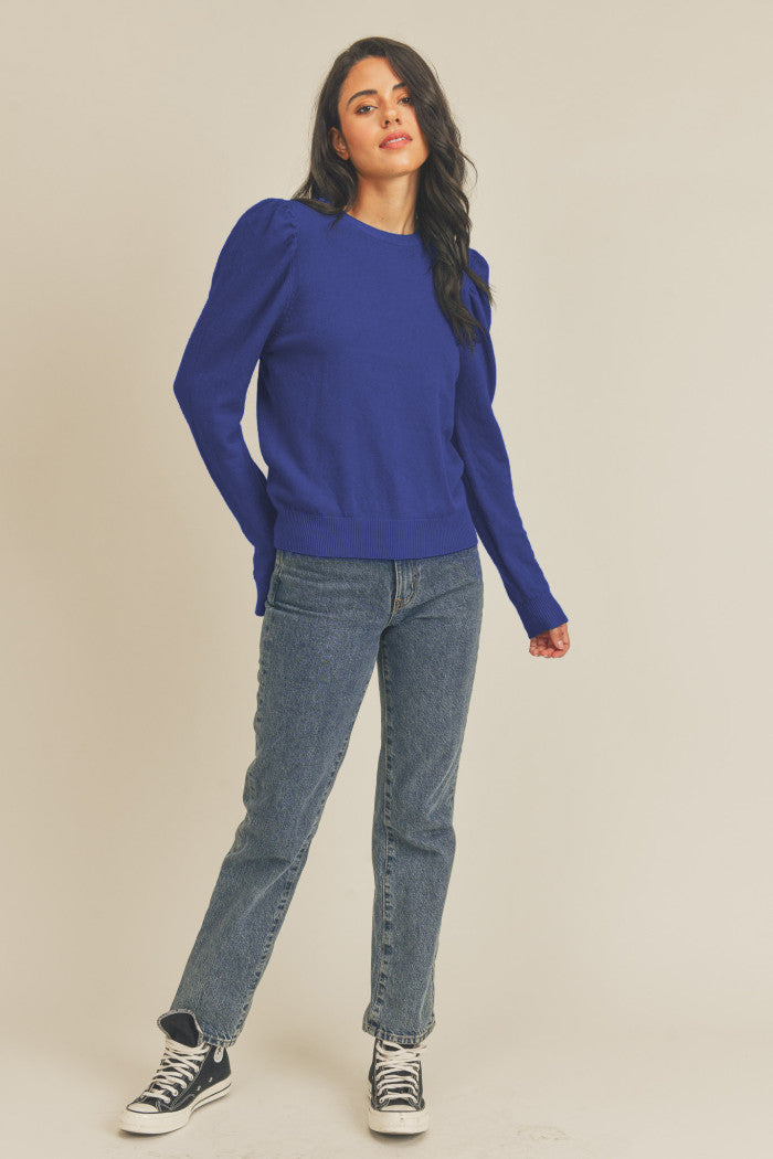 Classic Crew Neck Top