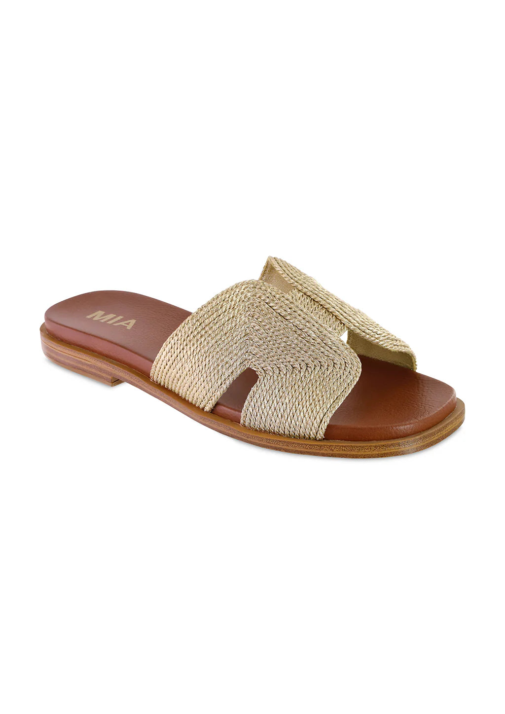 Golden Glow Woven Sandal ✨
