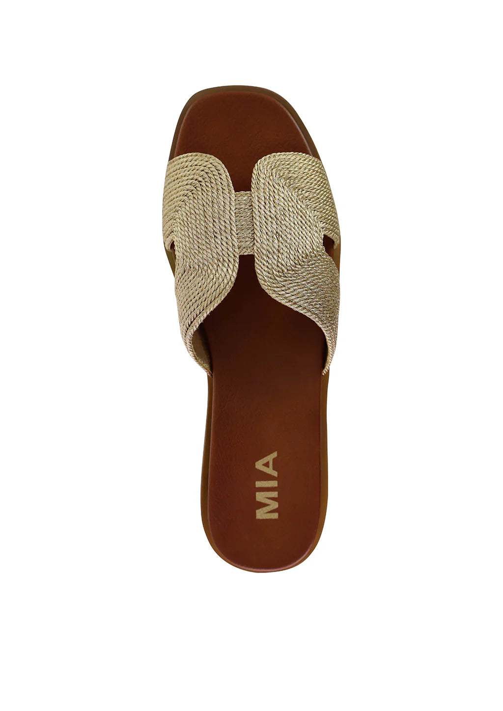 Golden Glow Woven Sandal ✨