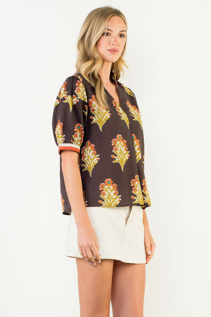 Autumn Bloom Blouse THML