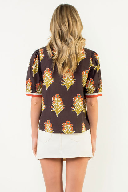 Autumn Bloom Blouse THML