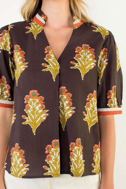 Autumn Bloom Blouse THML