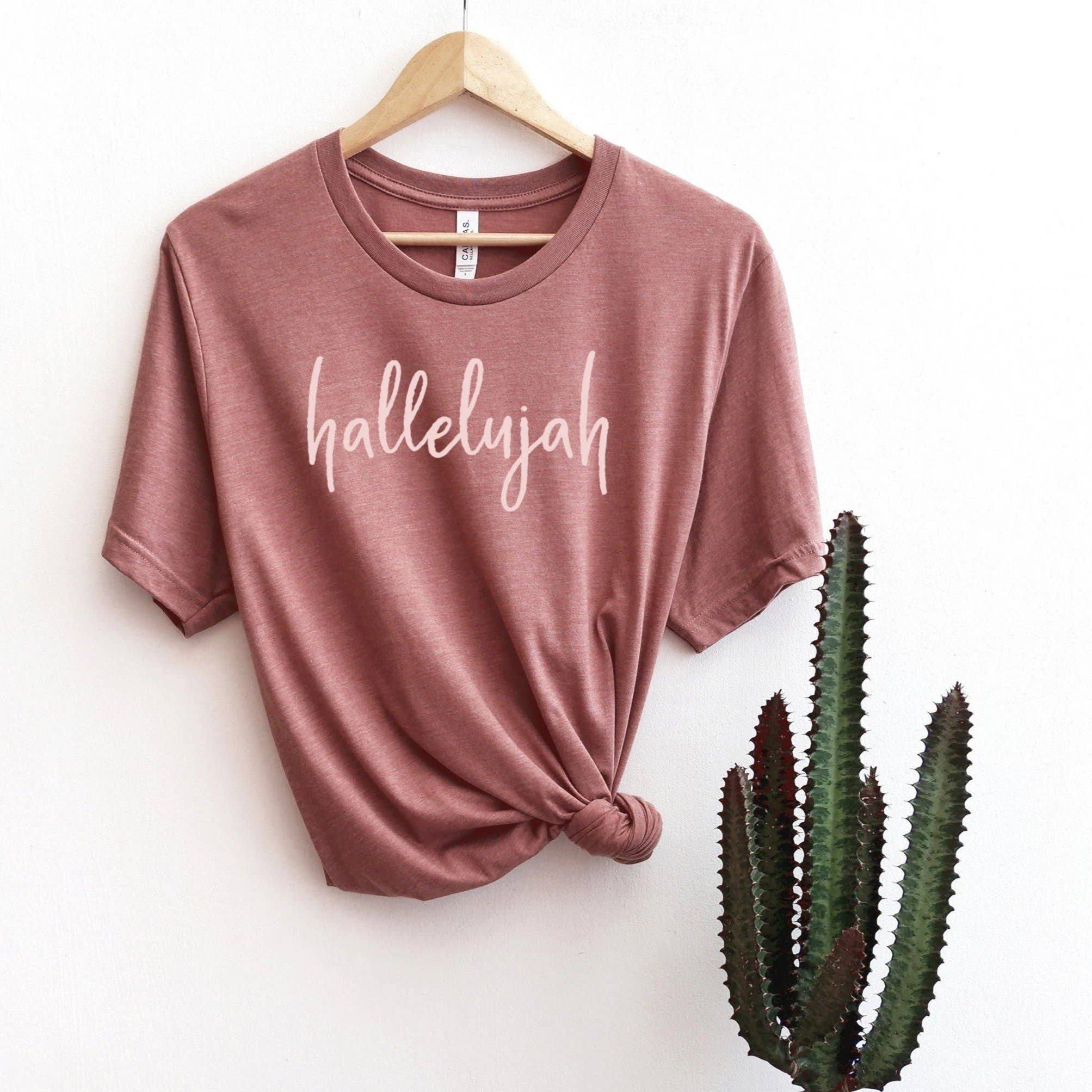 Hallelujah Christian Graphic Tee